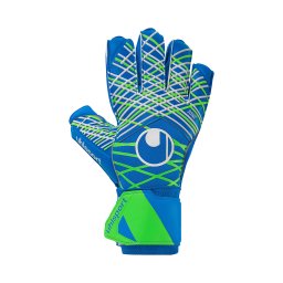 UHLSPORT Mănuși sport albastru / verde kiwi / alb