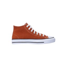 CONVERSE Sneaker înalt roșu ruginiu / alb