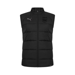 PUMA Vestă sport gri / negru