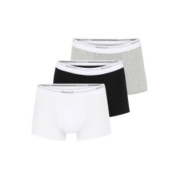 GANT Boxeri gri deschis / gri amestecat / negru / alb