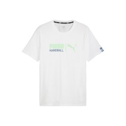 PUMA Tricou funcțional verde / negru / alb