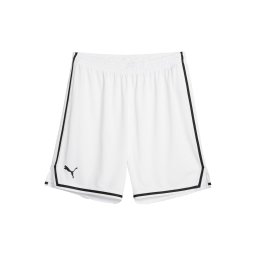 PUMA Pantaloni sport 'Hoops Team' negru / alb