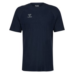 Hummel Tricou funcțional 'Cima 2.0' bleumarin / gri deschis
