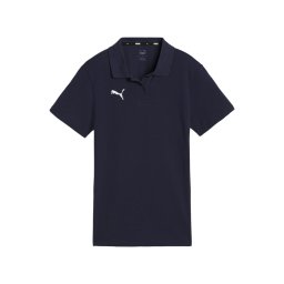 PUMA Tricou funcțional 'TeamGoal' bleumarin / alb