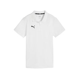 PUMA Tricou funcțional 'TeamGoal' negru / alb