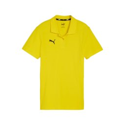 PUMA Tricou funcțional 'TeamGoal' galben citron / negru