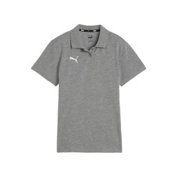 PUMA Tricou funcțional 'TeamGoal' gri / alb