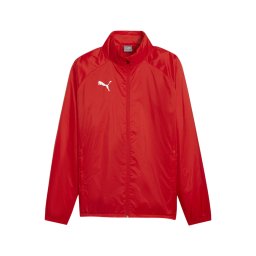PUMA Geacă sport 'TeamGoal' roșu / alb