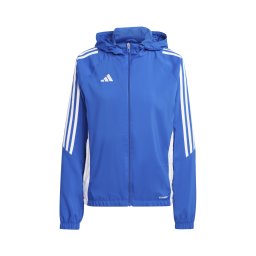 ADIDAS PERFORMANCE Jachetă de trening azuriu / alb