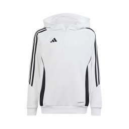 ADIDAS PERFORMANCE Hanorac sport 'Tiro 24' negru / alb