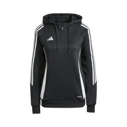 ADIDAS PERFORMANCE Hanorac sport 'Tiro' negru / alb