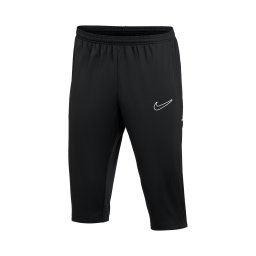 NIKE Pantaloni sport 'Academy 25 3/4' negru / alb murdar