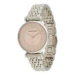 Emporio Armani Ceas analogic rosé / argintiu / transparent