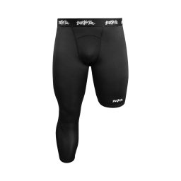 Bucketz Pantaloni sport 'New School Right Tight' negru / alb