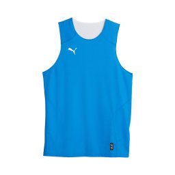 PUMA Tricou funcțional 'Hoops Team' albastru / alb