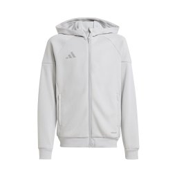 ADIDAS PERFORMANCE Bluză cu fermoar sport 'Tiro 25' gri / gri deschis