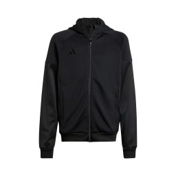 ADIDAS PERFORMANCE Bluză cu fermoar sport 'Tiro 25' negru