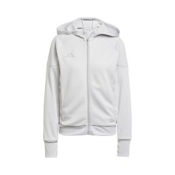 ADIDAS PERFORMANCE Bluză cu fermoar sport 'Tiro 25' gri deschis