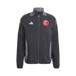 ADIDAS PERFORMANCE Jachetă de trening gri / roșu / negru / alb