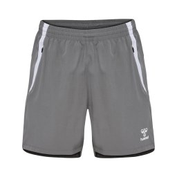 Hummel Pantaloni sport 'LEAD 2.0' gri grafit / negru / alb