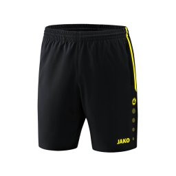 JAKO Pantaloni sport 'Competition 2.0' galben / negru
