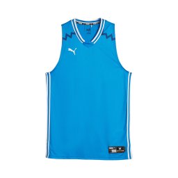 PUMA Tricot 'Hoops Team Game' albastru / azur / alb