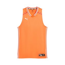 PUMA Tricot 'Hoops Team Game' portocaliu homar / portocaliu deschis / alb