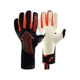 REUSCH Mănuși sport 'Fastgrip Gold' roșu / negru / alb lână