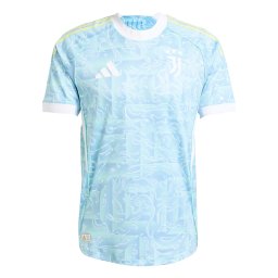 ADIDAS PERFORMANCE Tricot 'FC Juventus Turin Authentic 2025/2026' turcoaz / albastru deschis / verde deschis / alb