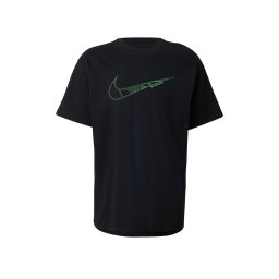Nike Sportswear Tricou 'FW CONNECT' verde / negru
