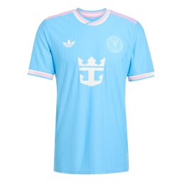 ADIDAS PERFORMANCE Tricot 'Inter Miami CF 25/26 Messi' azur / roz deschis / alb