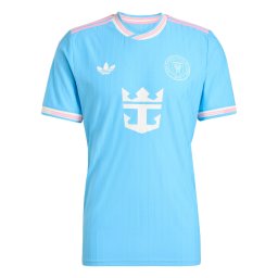 ADIDAS PERFORMANCE Tricot 'Inter Miami CF 25/26' albastru / roz deschis / alb