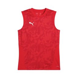 PUMA Tricot 'teamCUP' roșu / alb
