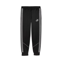 PUMA Pantaloni negru / alb