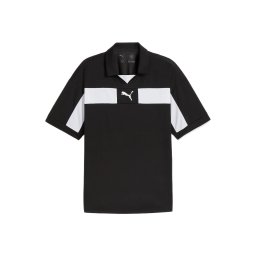 PUMA Tricou funcțional 'TeamClassic' negru / alb