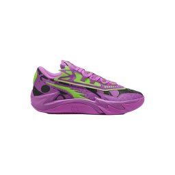 PUMA Pantofi sport verde limetă / lila / negru