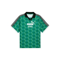 PUMA Tricot 'King' azur / verde jad / negru / alb