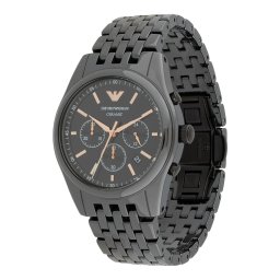 Emporio Armani Ceas analogic albastru deschis / auriu - roz / negru