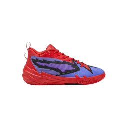 PUMA Pantofi sport mov închis / roșu / negru