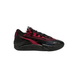 PUMA Pantofi sport roșu / negru