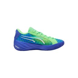 PUMA Pantofi sport 'All-Pro NITRO Marcus Smart' albastru / verde / verde limetă