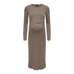 Only Maternity Rochie 'OLMDandra' ciocolatiu