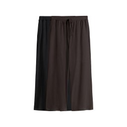 The Set Pantaloni ciocolatiu / negru
