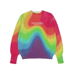 New Amsterdam Surf Association Pulover verde / lila / roz / roșu
