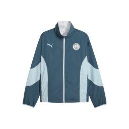 PUMA Geacă sport 'Manchester City Kidsuper' albastru deschis / gri grafit