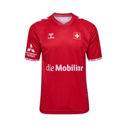 Hummel Tricot ' Schweiz SHV 2023/2024' roșu intens / alb