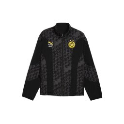 PUMA Geacă sport 'Borussia Dortmund' galben / gri închis / negru / alb