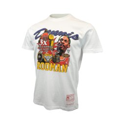 Mitchell & Ness Tricou funcțional 'Chicago Bulls NBA Rodmann' albastru marin / galben / roșu / alb