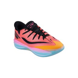 SKECHERS Pantofi sport portocaliu / roz / negru