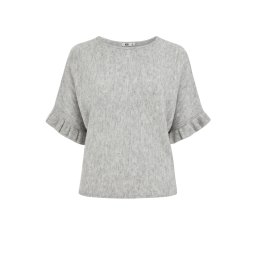 WE Fashion Pulover gri deschis